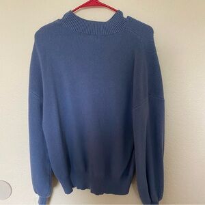 Zesica blue sweater size large